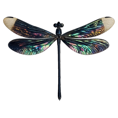 Black Damselfly Specimen