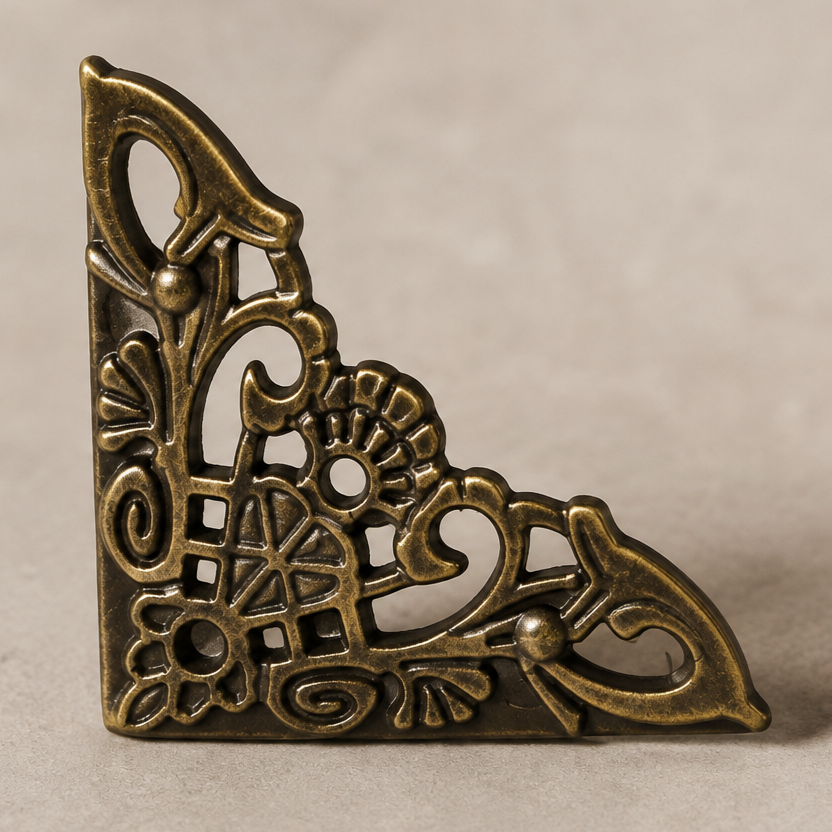 Brass corner protectors