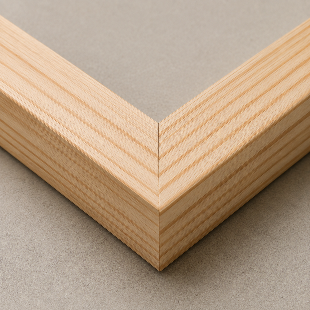 Pine wood frame