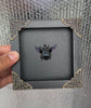 Load and play video in Gallery viewer, Real Framed Blue Carpenter Bee Black Wooden Specimen Oddities Taxidermy K12-61-DE